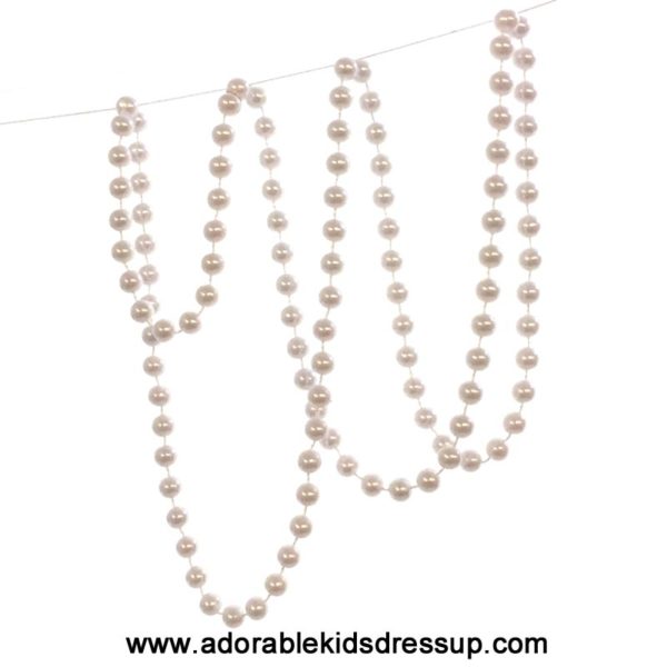 pearl bead necklace 48 inch