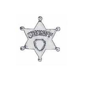 Deluxe Sheriff Badge