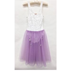 Girls Ballet Dress – lavender sparkle