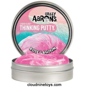 Crazy Aaron’s Thinking Putty – Liquid Glass Rose Lagoon